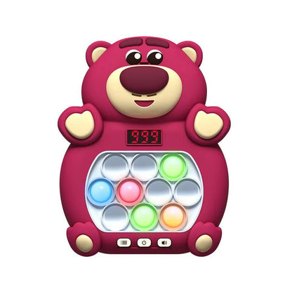Quick Push Bubble Game Console | Fast - Paced Reflex Puzzle for Kids - Katchy Vibez