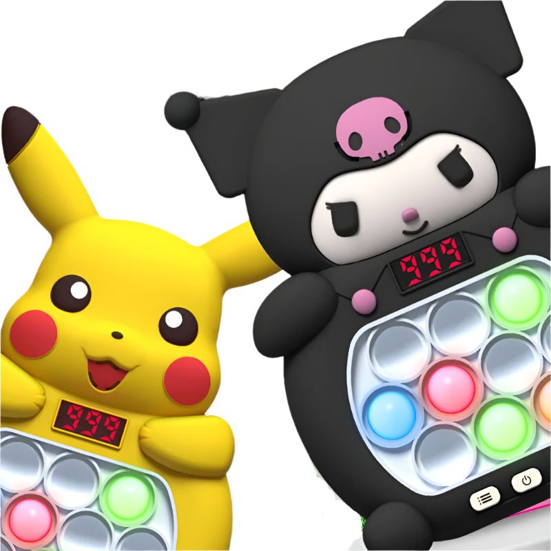 Quick Push Bubble Game Console | Fast - Paced Reflex Puzzle for Kids - Katchy Vibez
