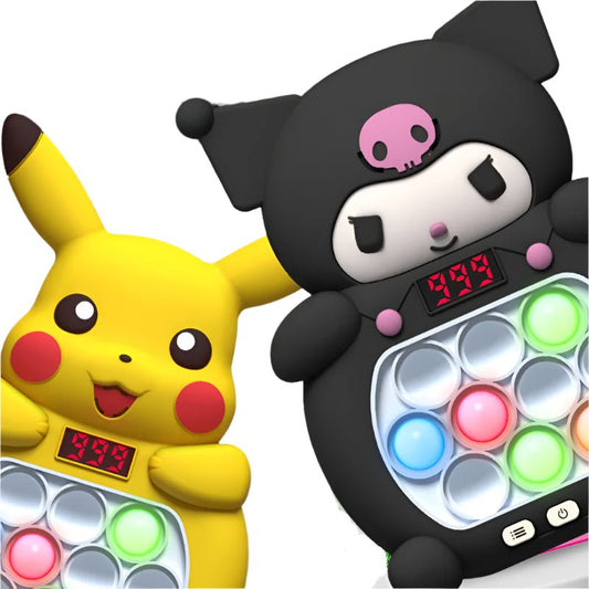 Quick Push Bubble Game Console | Fast - Paced Reflex Puzzle for Kids - Katchy Vibez
