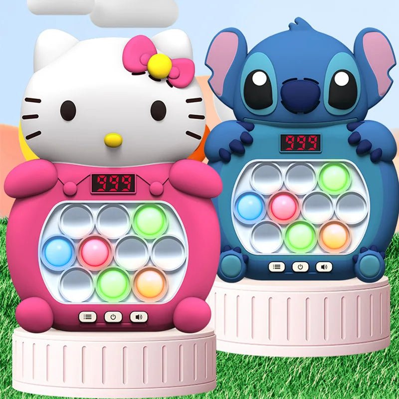 Quick Push Bubble Game Console | Fast - Paced Reflex Puzzle for Kids - Katchy Vibez