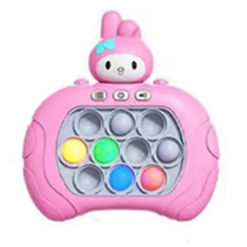 Quick Push Bubble Game Console | Fast - Paced Reflex Puzzle for Kids - Katchy Vibez