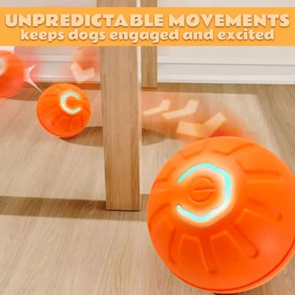 🔗Rechargeable Smart LED Pet Ball – Automatic Rolling & Bouncing Toy - Katchy Vibez