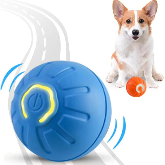 🔗Rechargeable Smart LED Pet Ball – Automatic Rolling & Bouncing Toy - Katchy Vibez
