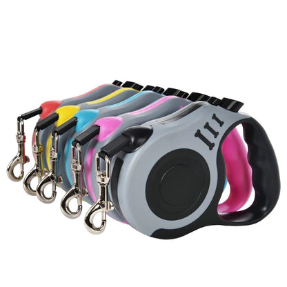 🔗Retractable Dog Leash | Strong, Durable & Tangle - Free Walks - Katchy Vibez