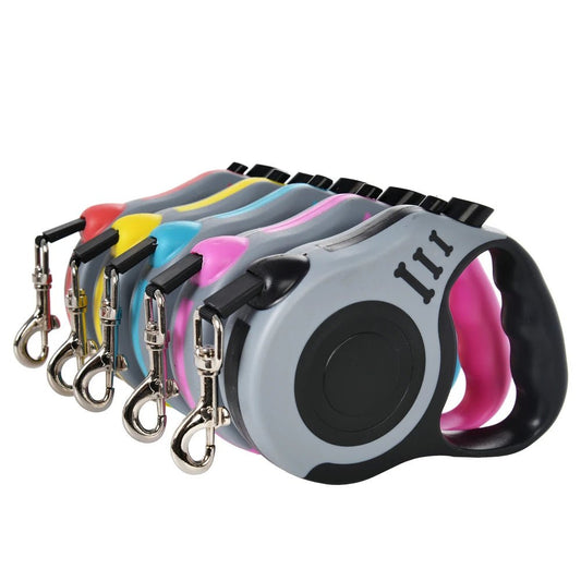 🔗Retractable Dog Leash | Strong, Durable & Tangle - Free Walks - Katchy Vibez