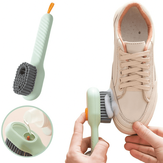 Shoe & Laundry Brush – Soap Dispenser Cleaning Tool - Katchy Vibez