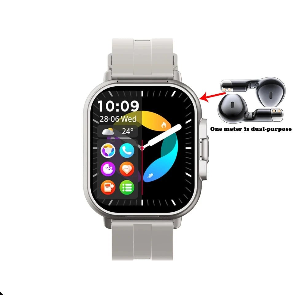 Smartwatch + Wireless Earbuds | 2 - in - 1 Wearable Tech - Katchy Vibez