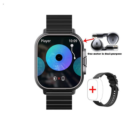 Smartwatch + Wireless Earbuds | 2 - in - 1 Wearable Tech - Katchy Vibez