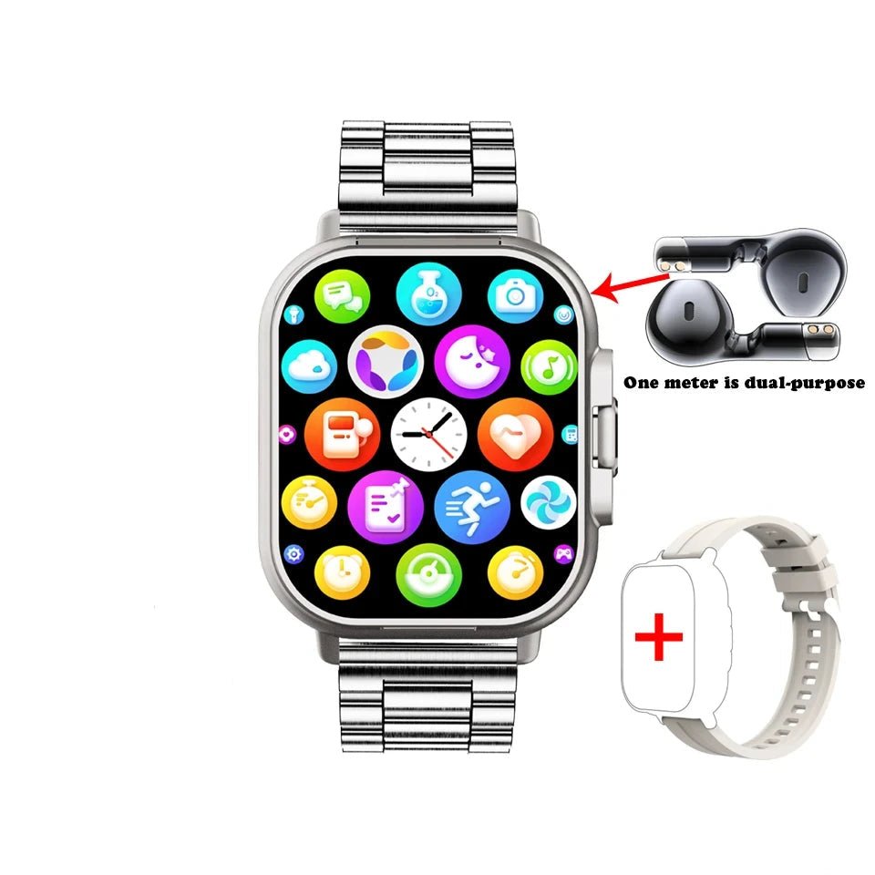 Smartwatch + Wireless Earbuds | 2 - in - 1 Wearable Tech - Katchy Vibez