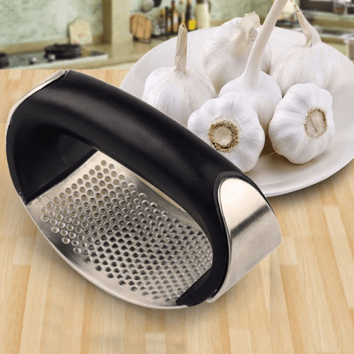 Stainless Steel Garlic Crusher - Katchy Vibez