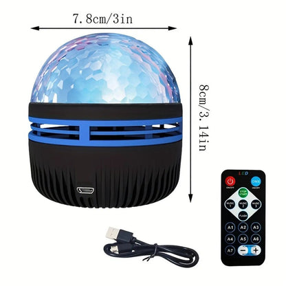Starry Sky Galaxy Projector Night Light – Aurora + Stars + Starlight with Remote Control - Katchy Vibez