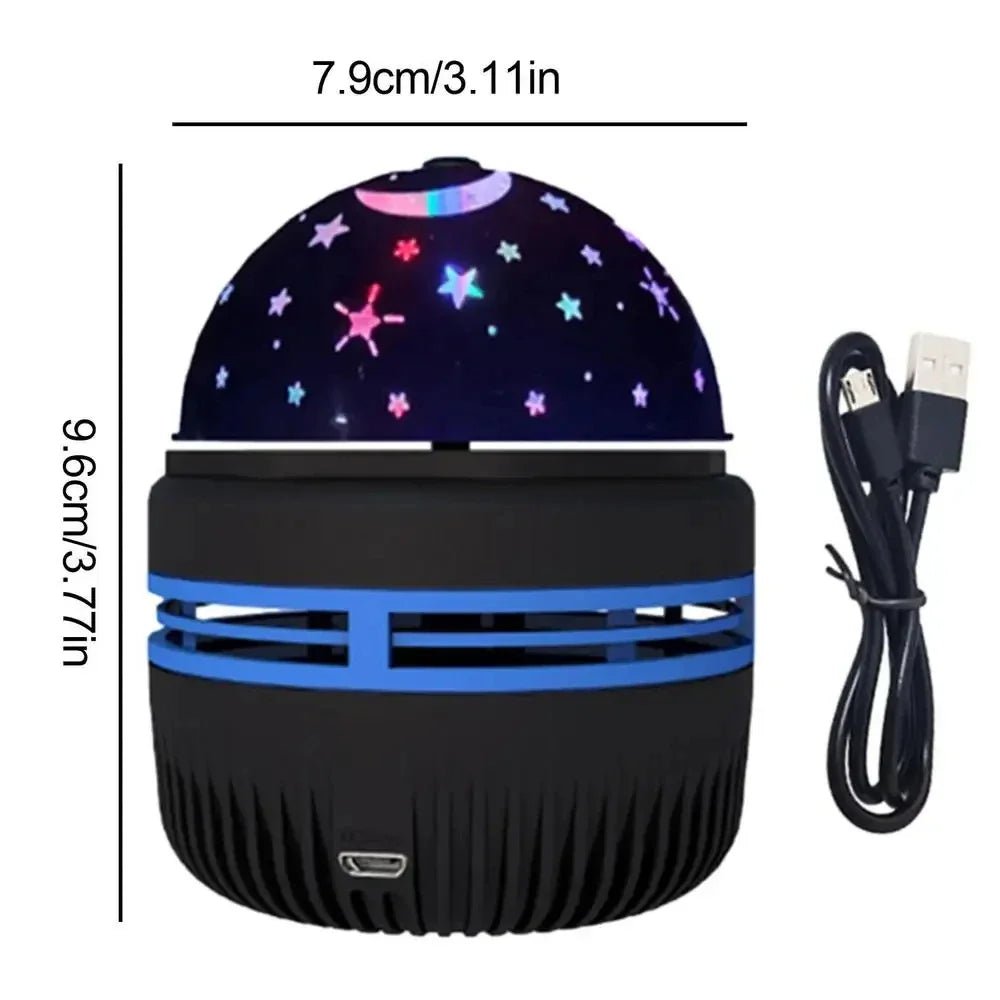 Starry Sky Galaxy Projector Night Light – Aurora + Stars + Starlight with Remote Control - Katchy Vibez