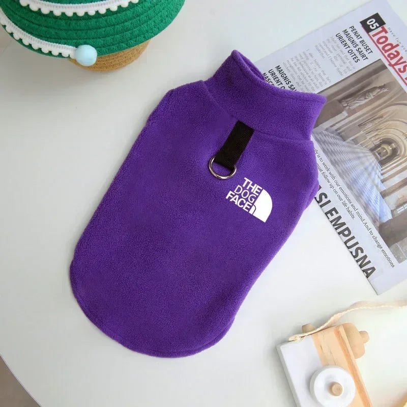 The Dog Face Fleece Jacket | Stylish Comfort for Your Pet - Katchy Vibez