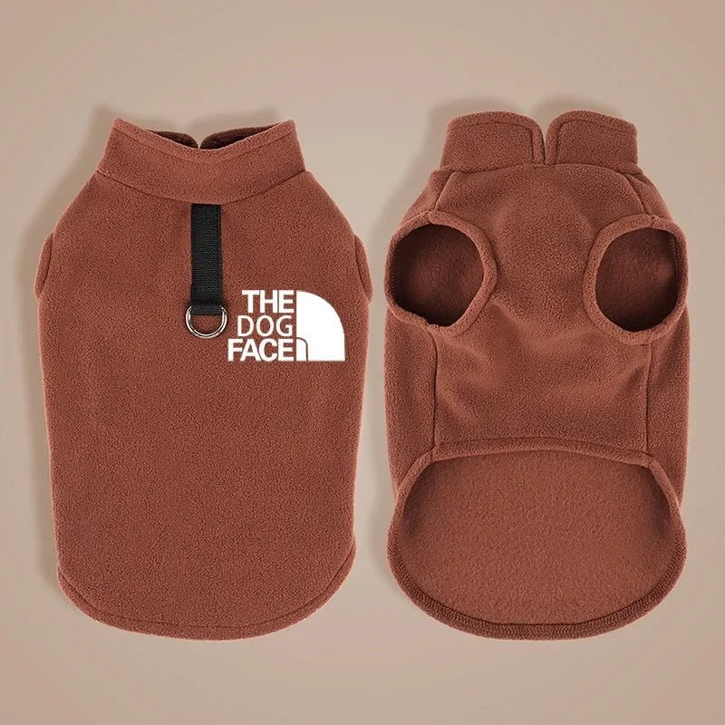 The Dog Face Fleece Jacket | Stylish Comfort for Your Pet - Katchy Vibez