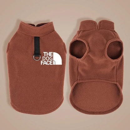 The Dog Face Fleece Jacket | Stylish Comfort for Your Pet - Katchy Vibez