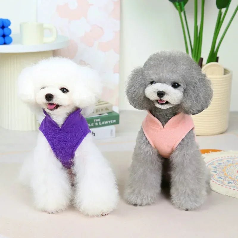 The Dog Face Fleece Jacket | Stylish Comfort for Your Pet - Katchy Vibez