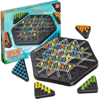 Triggle Battle Game Set | Rubber Band Sling + Multiplayer Board - Katchy Vibez