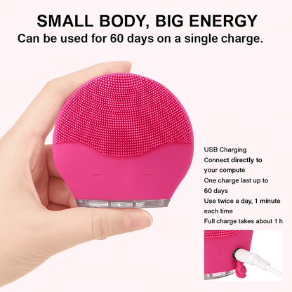 🔗Ultrasonic Electric Facial Cleansing Brush - Katchy Vibez