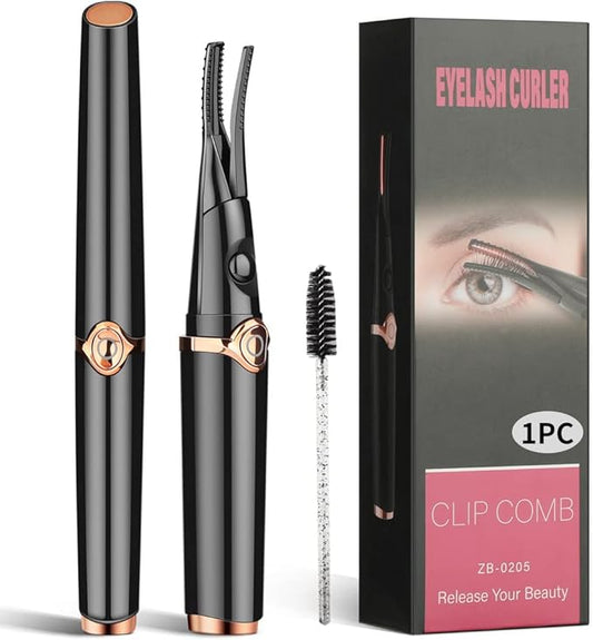🔗USB Heated Eyelash Curler | 3 - Temperature Settings for Perfect Curls - Katchy Vibez