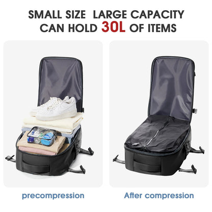 Vacuum Compression Travel Backpack | Pack More, Carry Less - Katchy Vibez