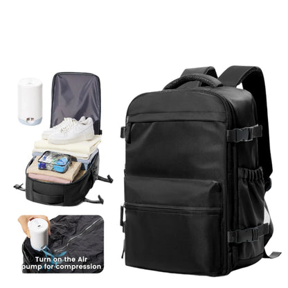 Vacuum Compression Travel Backpack | Pack More, Carry Less - Katchy Vibez
