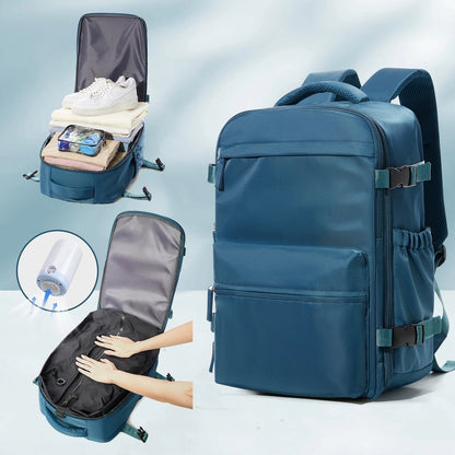 Vacuum Compression Travel Backpack | Pack More, Carry Less - Katchy Vibez