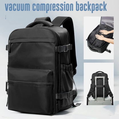 Vacuum Compression Travel Backpack | Pack More, Carry Less - Katchy Vibez