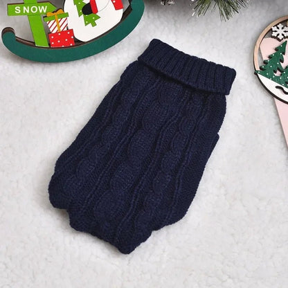 🔗Warm Twist Design Knited Pet Sweater - Katchy Vibez