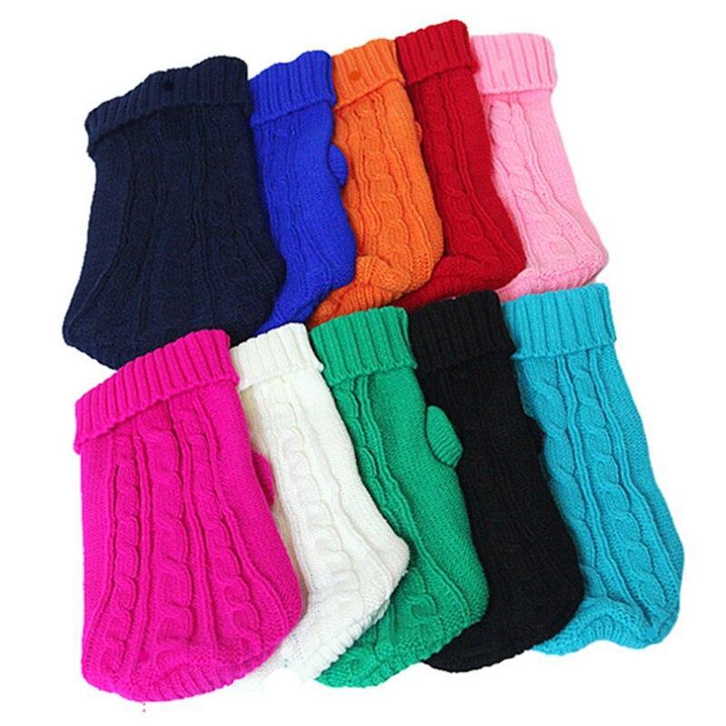 Warm Twist Design Knited Pet Sweater - Katchy Vibez